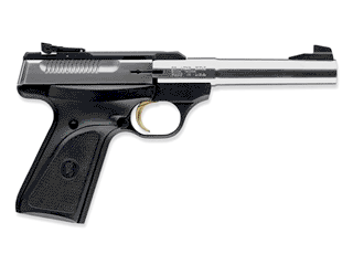 Browning Pistol Buck Mark Camper Nickel .22 LR Variant-1