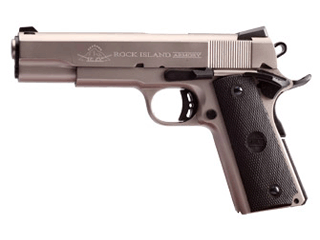 Armscor-RIA Pistol 1911 Matte Nickel Tactical FS .45 Auto Variant-1