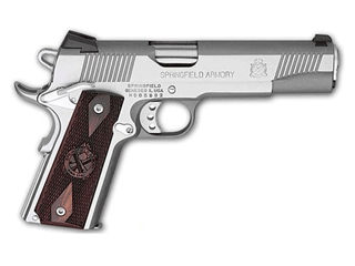 Springfield Armory Pistol 1911-A1 Loaded Stainless .45 Auto Variant-1